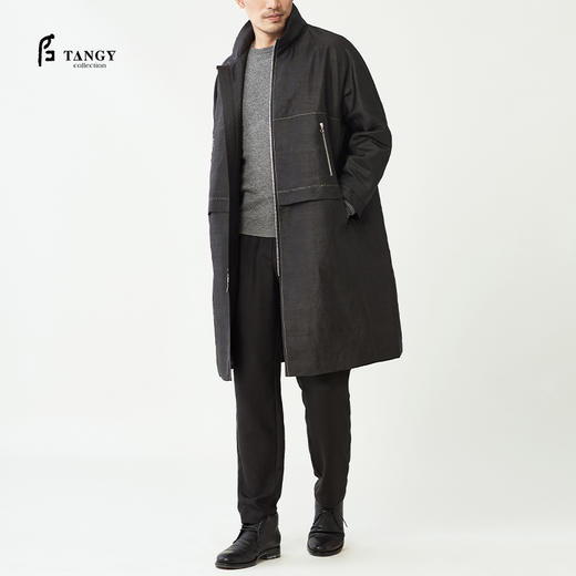 TANGY Collection / 天意精品 莨绸拉链上衣 商品图2