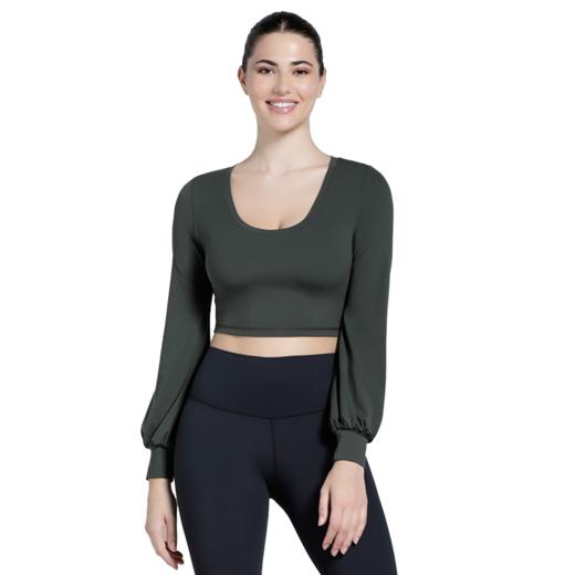 灯笼袖短上衣 Puff Sleeve Cropped Top  裸感系列 商品图4