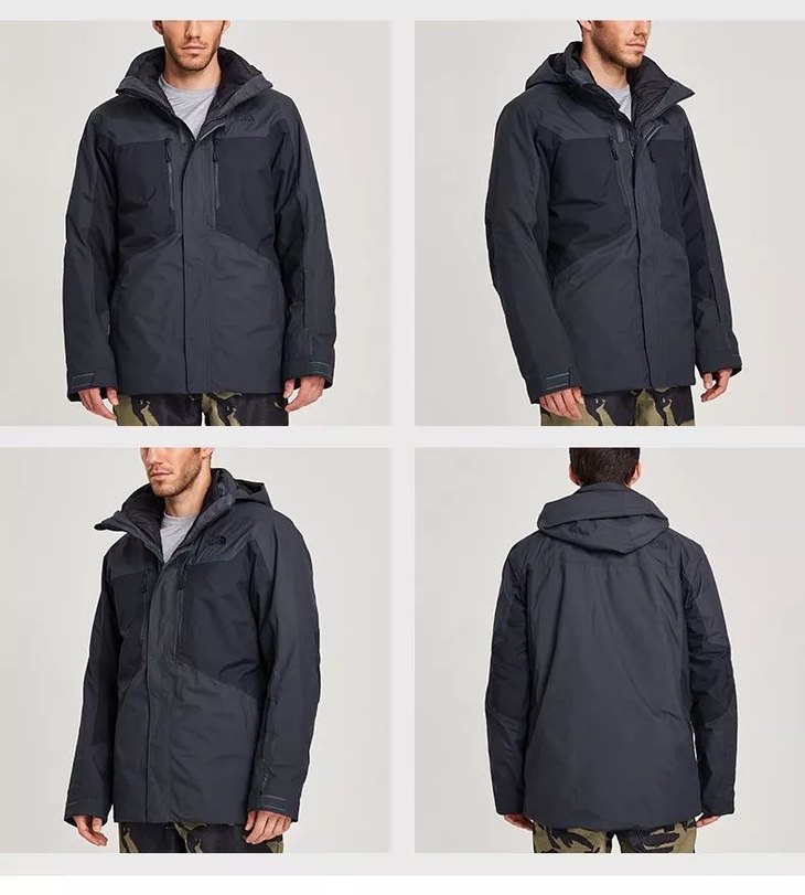 dryvent荃压胶防水防风面料heatseeker保暖内胆10条ykk臻品拉链滑雪j