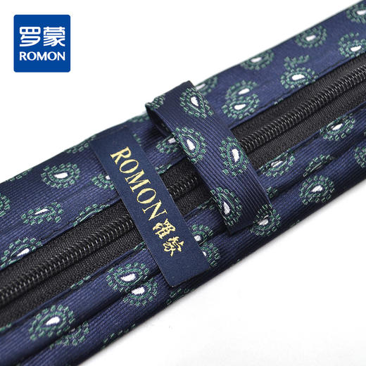 【盒装免打结拉链领带】罗蒙领带男正装休闲上班结婚懒人领带 商品图2