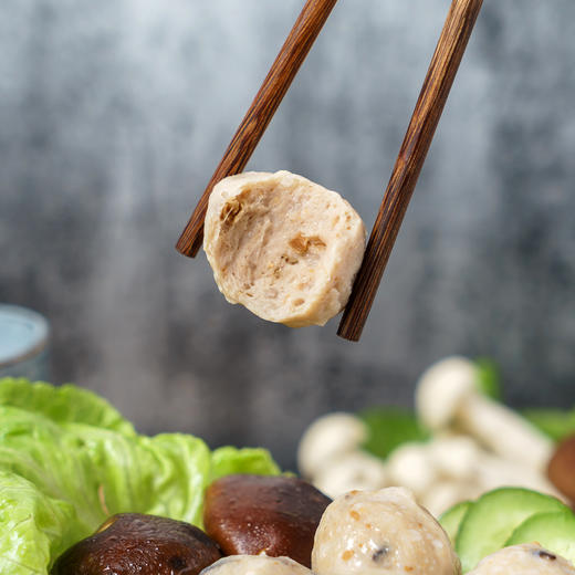 潮汕手工猪肉丸，没有科技与狠活，0色素！0香精！0防腐剂！ 2斤装 商品图3