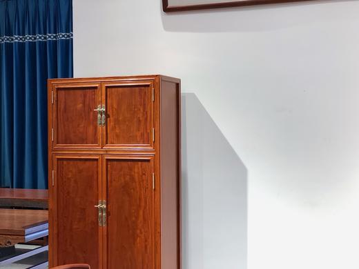 红桥红  家具严选  缅甸花梨（大果紫檀）  【198带四抽茶桌九件套】 商品图4