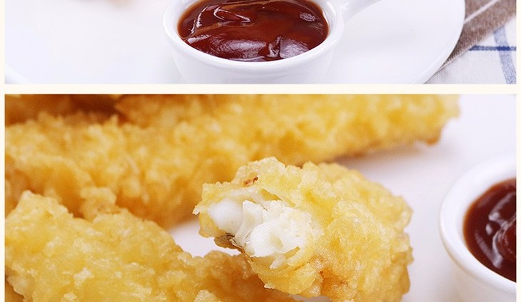 冻品先生天妇罗鱼400g西餐料理油炸小吃鱼排
