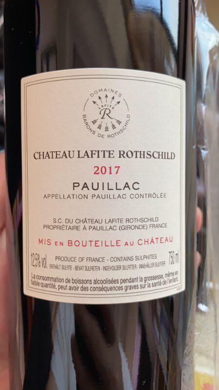 法国1855一级名庄拉菲Lafite/古堡红葡萄酒原瓶进口/2017年名庄荟 商品图4