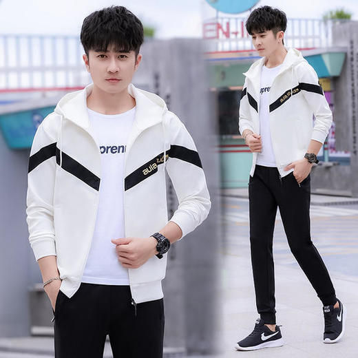 SP-868705春秋款时尚潮流运动套装 商品图2