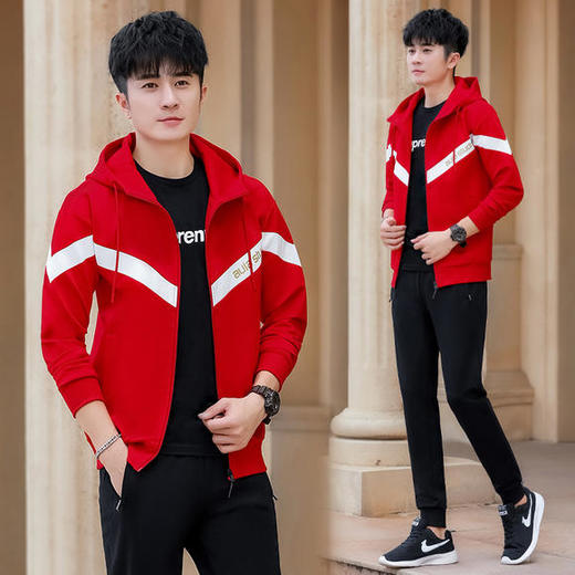 SP-868705春秋款时尚潮流运动套装 商品图0