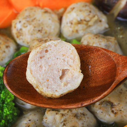 潮汕手工猪肉丸，没有科技与狠活，0色素！0香精！0防腐剂！ 2斤装 商品图1