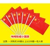 中国小国旗红旗带杆手摇旗手持小五星红旗迷你小国旗装饰7号20×30㎝8号14×21cm100面1包 商品缩略图5