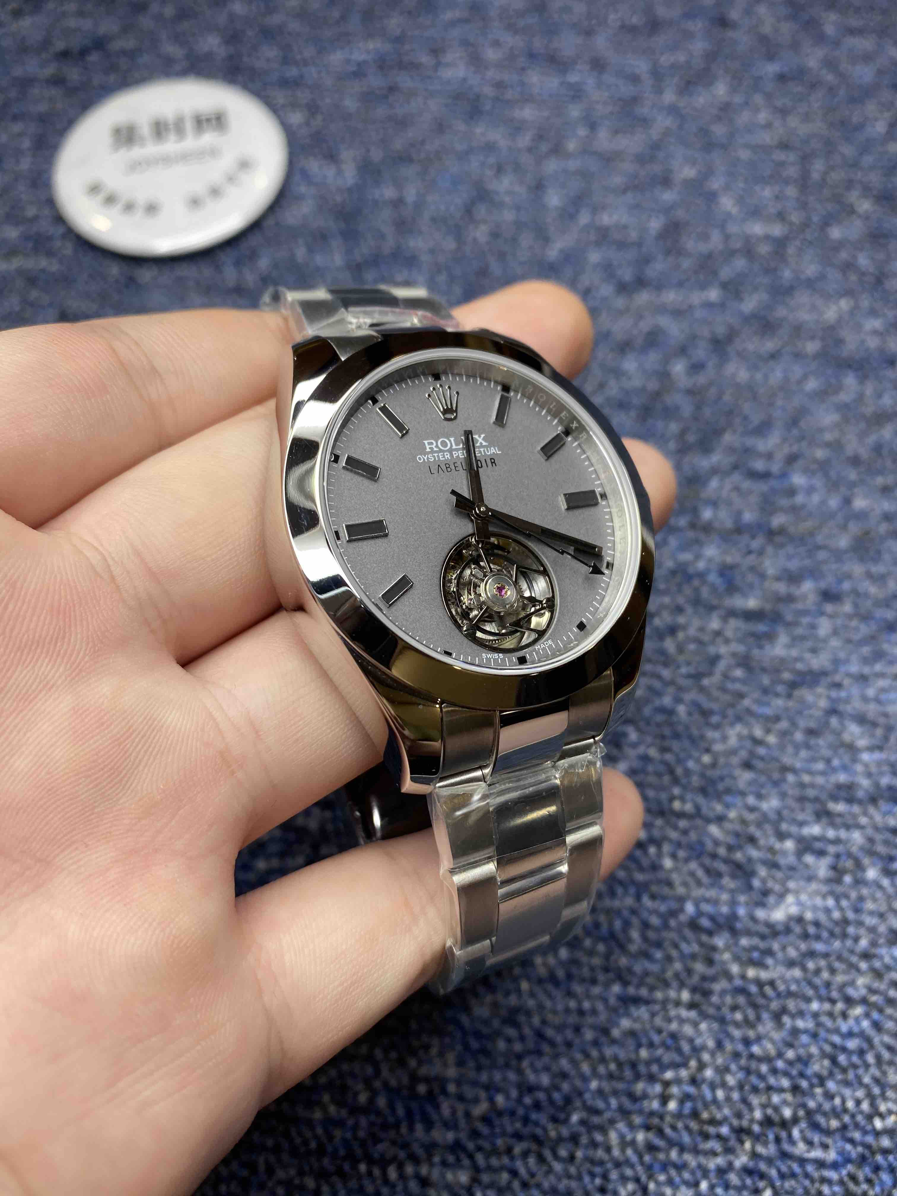 劳力士labelnoir蚝式陀飞轮外媒认可的68带陀飞轮68的劳力士68