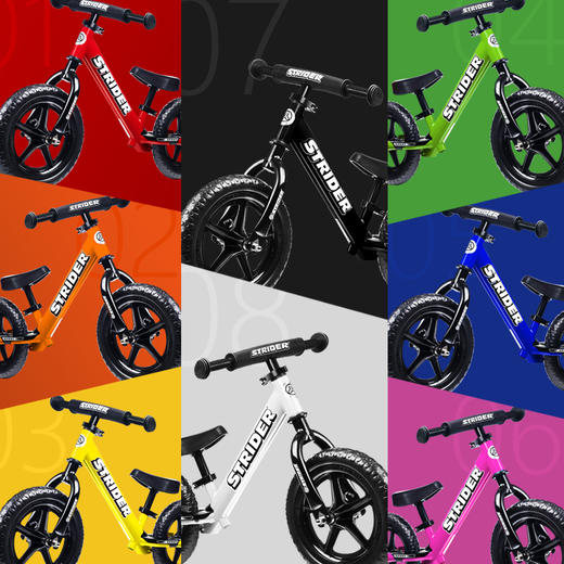 STRIDER sport系列儿童平衡车1.5-5岁滑步车学步车 无脚踏自行车 商品图3