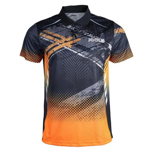 优拉JOOLA夏之冰0201乒乓球服男女乒乓球短袖翻领T恤比赛服 商品图1