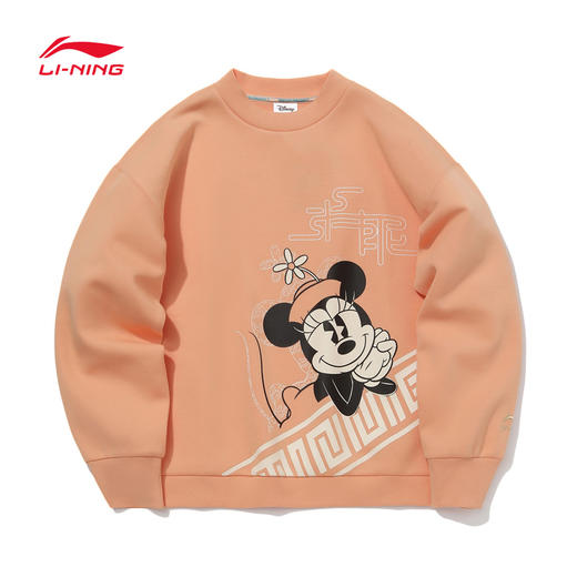 【L/XL断码】李宁男女情侣款卫衣心选迪士尼|李宁联名系列新款套头长袖运动服AWDQ584/AWDQ835 商品图0