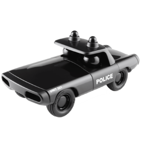 英国playforever Toys模型车叛逆热火警车系列（纯黑）