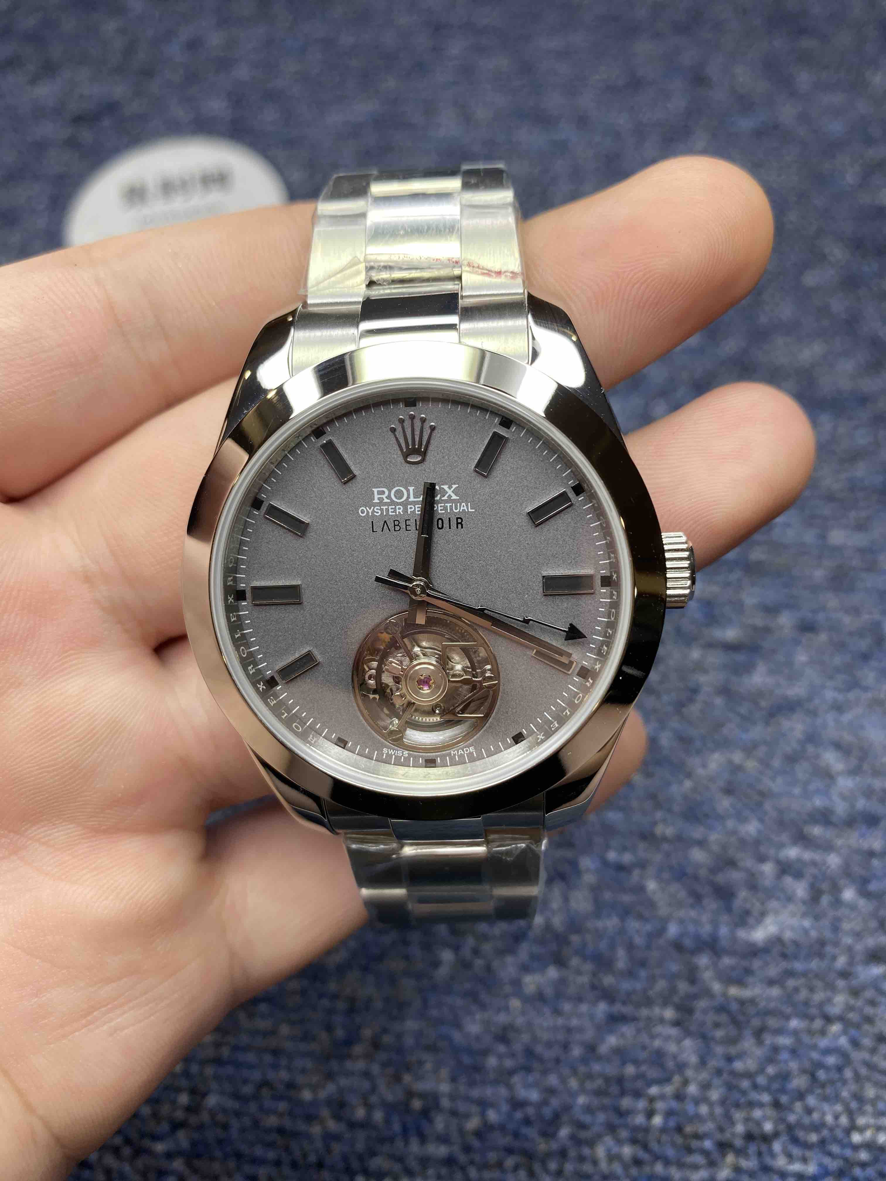 劳力士labelnoir蚝式陀飞轮外媒认可的68带陀飞轮68的劳力士68