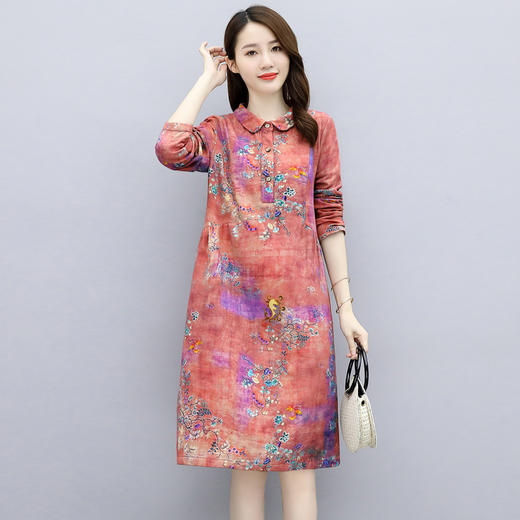 WZNH-LDB3716新款2020气质新款时尚连衣裙 商品图3