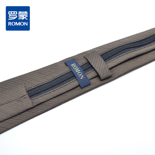 【盒装免打结拉链领带】罗蒙领带男正装休闲上班结婚懒人领带 商品图7