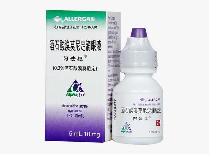 酒石酸溴莫尼定滴眼液阿法根5ml10mg