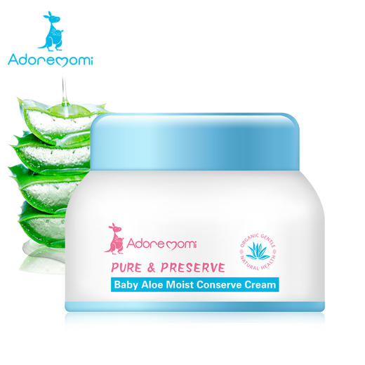 澳大利亚Adore momi/爱迪妈咪 芦荟水润养护霜45g 商品图3
