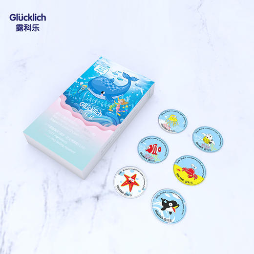 德国Glucklich/露科乐 婴幼儿植物精油海洋世界防蚊贴36片×3 商品图0
