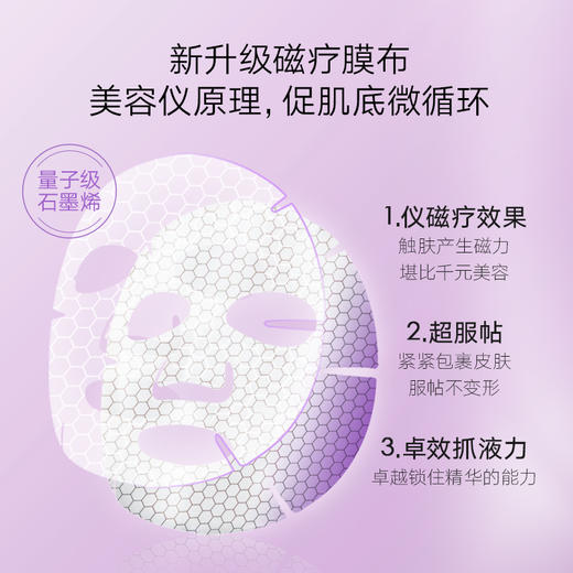 阿本紫璐美白面膜（一片装） | 一片含3瓶美白精华，敷出白皙水光肌 商品图3