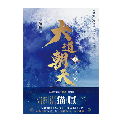 庆余年作者 猫腻：大道朝天.五 君不悟（又一仙侠玄幻新作） 商品图1