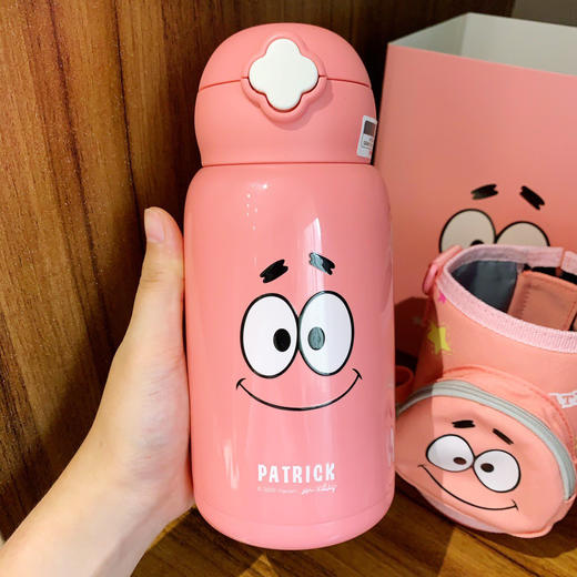 【品牌直发】四叶草保温杯具熊保温杯 口袋杯 派大星 630ml 商品图3