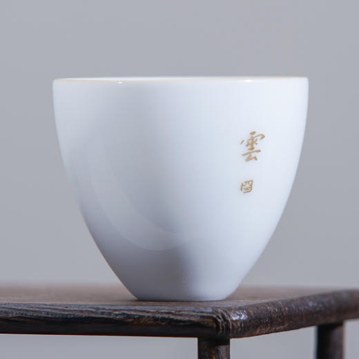 景德镇全手工白瓷品茗杯（小乾杯）定制 商品图1