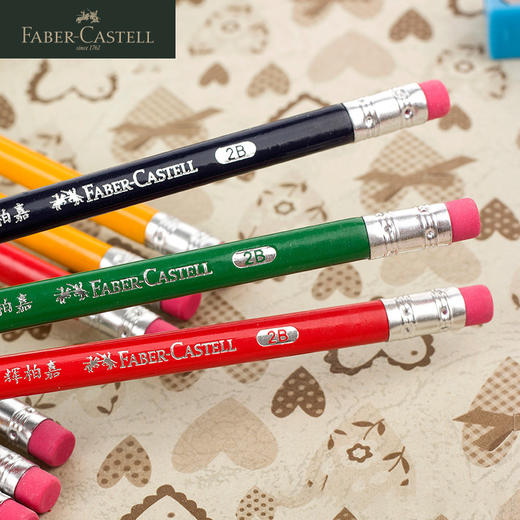 德国辉柏嘉 红系列 三角铅笔 【带卷笔刀】 商品图2