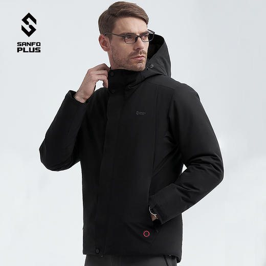SANFO PLUS 阿波罗智能控温男士发热棉服 SJM-20126 商品图1