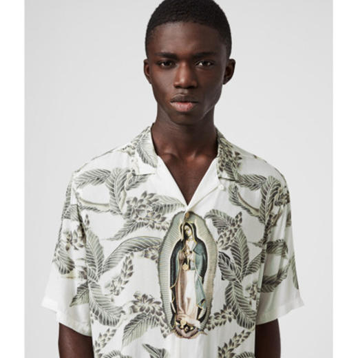 ALLSAINTS DIEGO SS SHIRT 男士短袖衬衫JPY带授权招加盟代理 商品图0