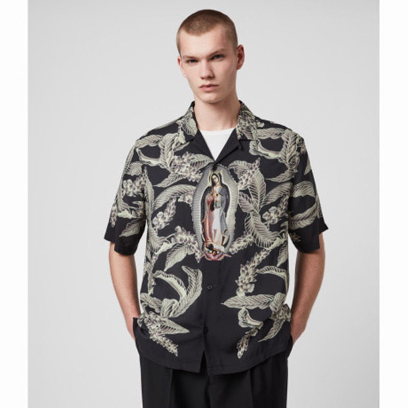 ALLSAINTS DIEGO SS SHIRT 男士短袖衬衫JPY带授权招加盟代理