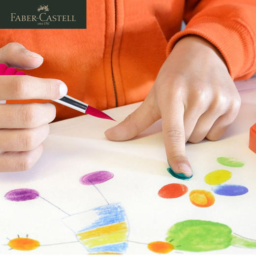 德国辉柏嘉 红系列 多彩画笔4件套【水溶彩铅、水彩适用】 商品图4