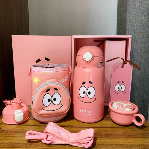 【品牌直发】四叶草保温杯具熊保温杯 口袋杯 派大星 630ml 商品图2