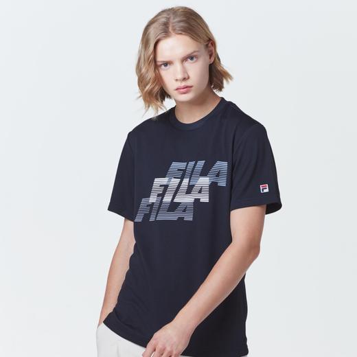 fila斐乐韩国速干圆领常规版短袖t恤fs2rsc2205mblk