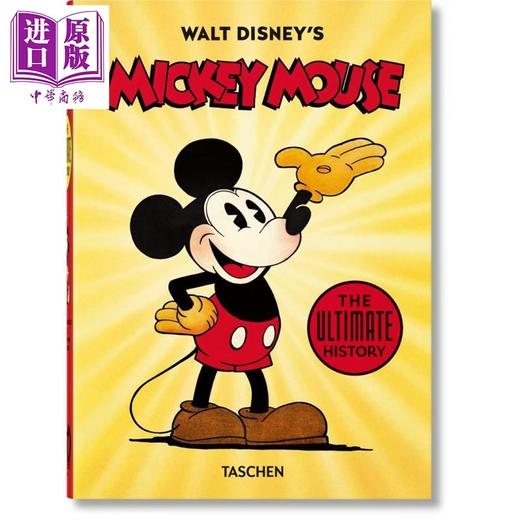 预售 【中商原版】Walt Disney's Mickey Mouse. The Ultimate History 英文原版 华特·迪士尼的米老鼠终极历史 商品图0