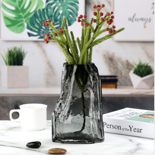 新款创意山水仿石套色艺术花瓶 商品图8