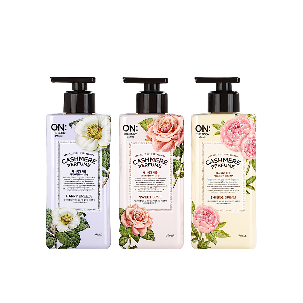 【韩国进口】LG ON香水身体乳400ML