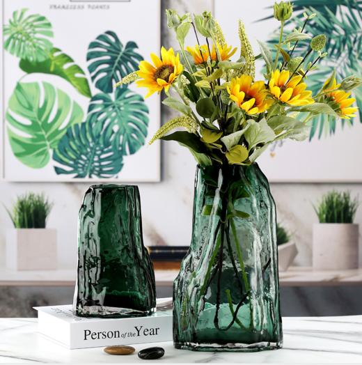 新款创意山水仿石套色艺术花瓶 商品图0