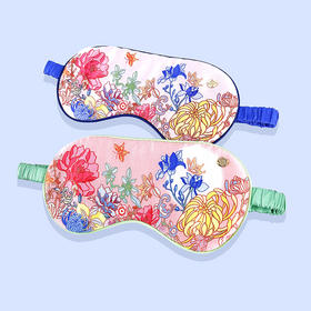【采购专享】宫里的世界&上海故事 花好月圆真丝眼罩
