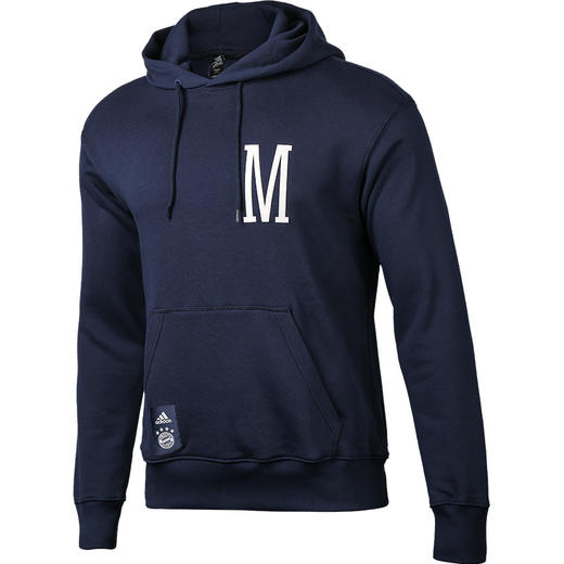 ADIDAS/阿迪达斯 拜仁连帽足球套头卫衣FR3986 商品图0