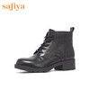 safiya索菲娅新品粗跟英伦风女短筒靴小皮靴SF04116211 商品缩略图2