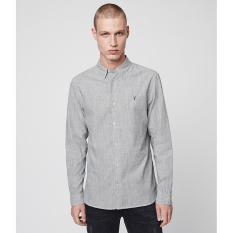 allsaints bedford ls shirt 男士衬衫