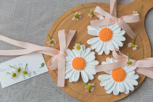 小雏菊石膏香薰车挂 商品图3