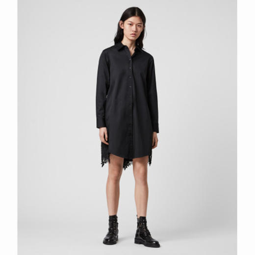 ALLSAINTS IRIS LACE SHIRT DRESS 连衣裙JPY带授权招加盟代理 商品图1