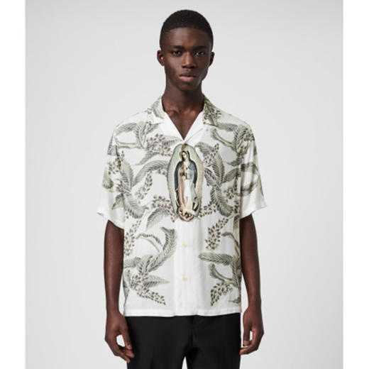 ALLSAINTS DIEGO SS SHIRT 男士短袖衬衫JPY带授权招加盟代理 商品图1