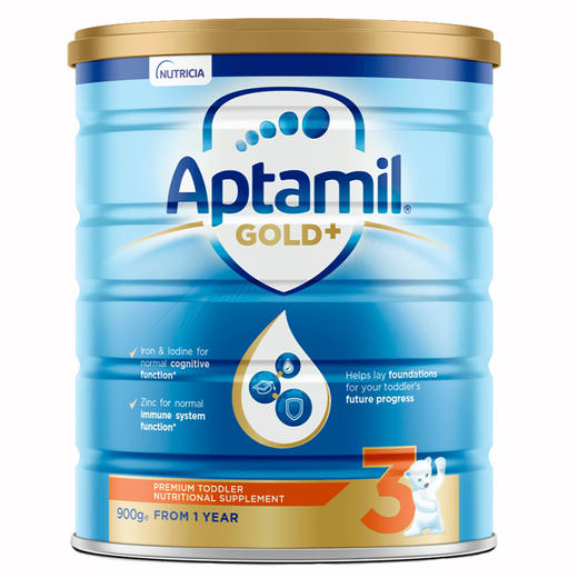 现货 爱他美金装3段奶粉900G 商品图0