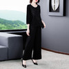 SYF-5008中老年妈妈装阔太太显瘦洋时尚阔腿裤套装两件套 商品缩略图4