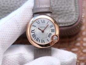 V6卡di亚蓝气球，同步zp157石英机芯，直径30毫米，女士腕表，密底，皮表带，石英机芯