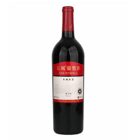 [红酒]长城红星解百纳干红葡萄酒 12.5度 750ml