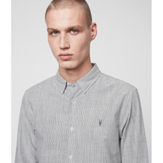 allsaints bedford ls shirt 男士衬衫